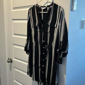 D2 drawstring dress